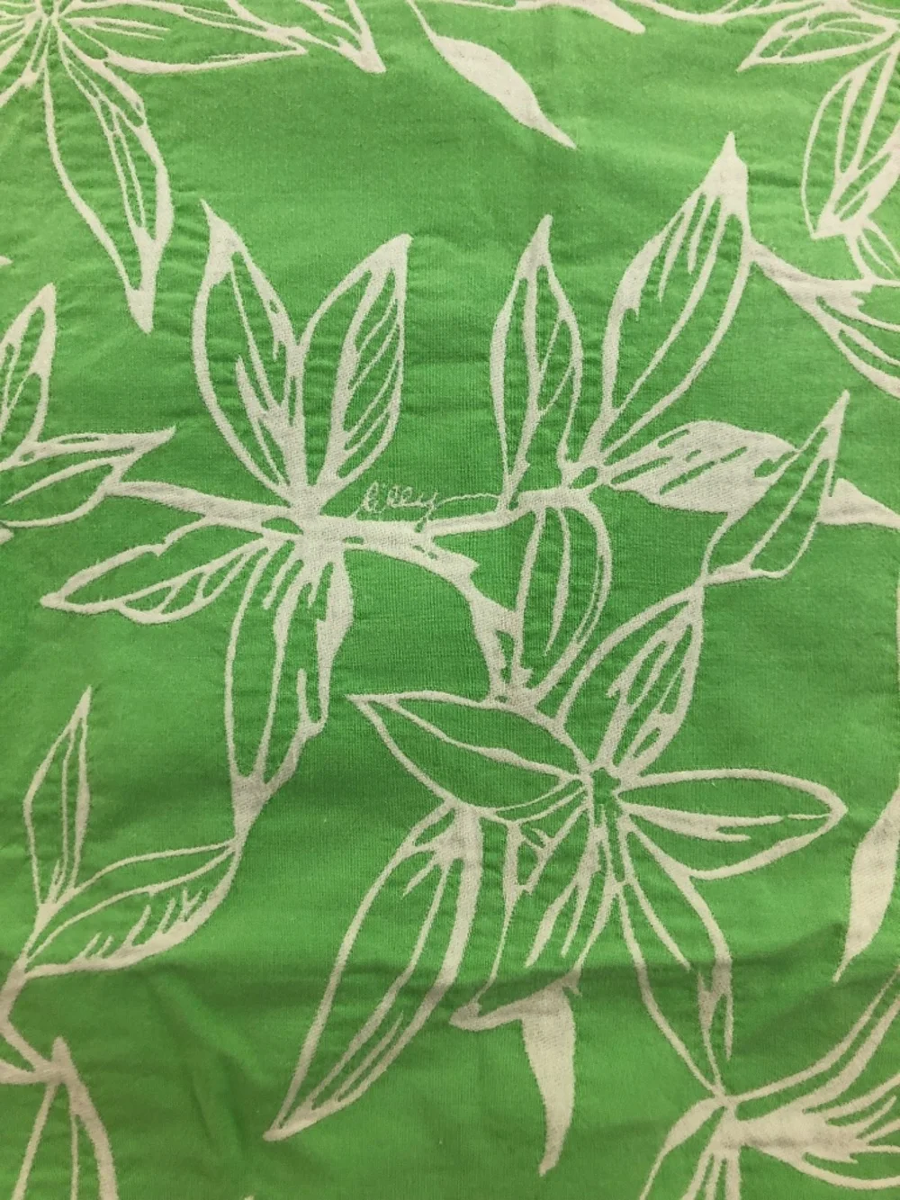 Lilly Pulitzer x Garnet Hill set of 2 standard shams cotton Leaf it to Me print